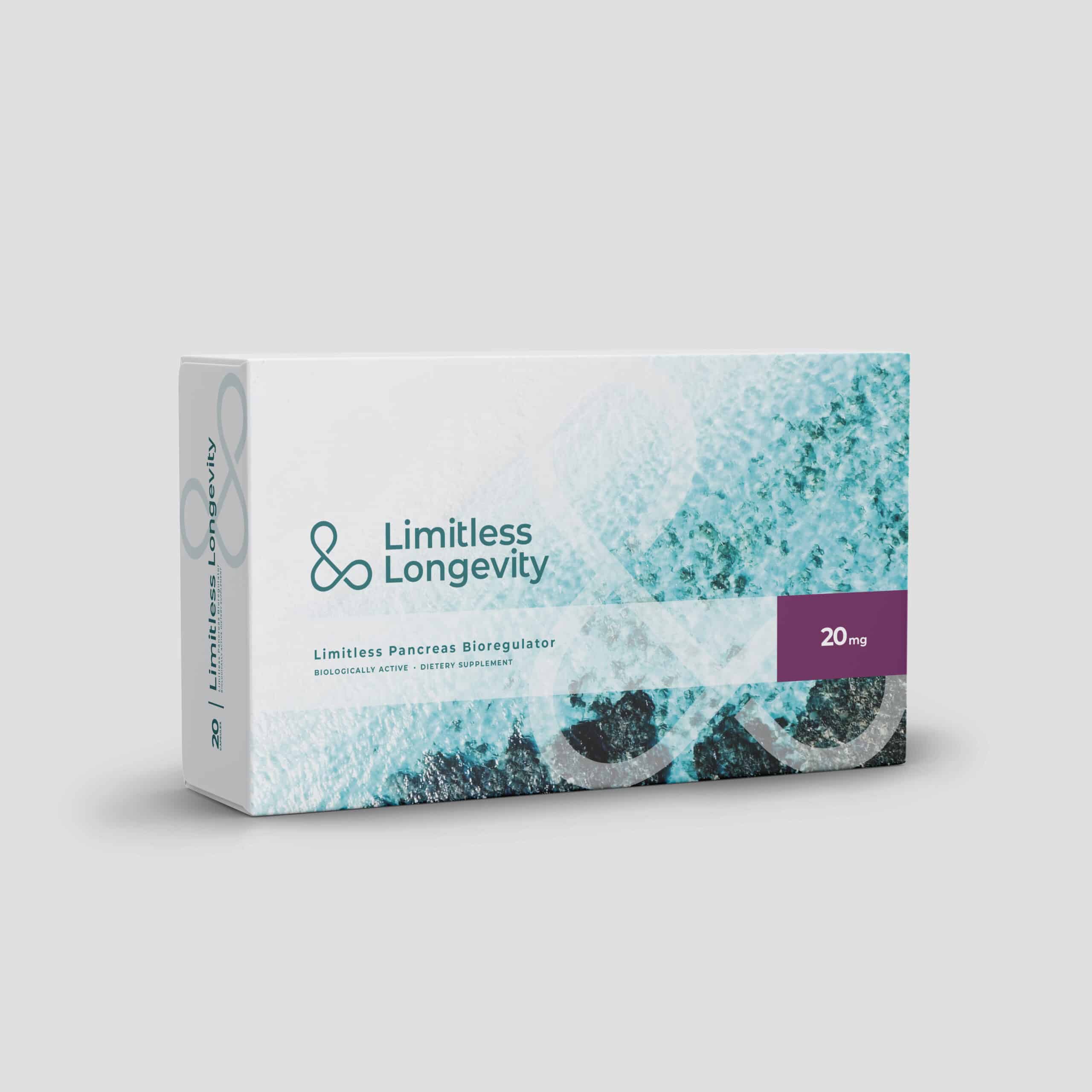 limitless pancreas bioregulator front